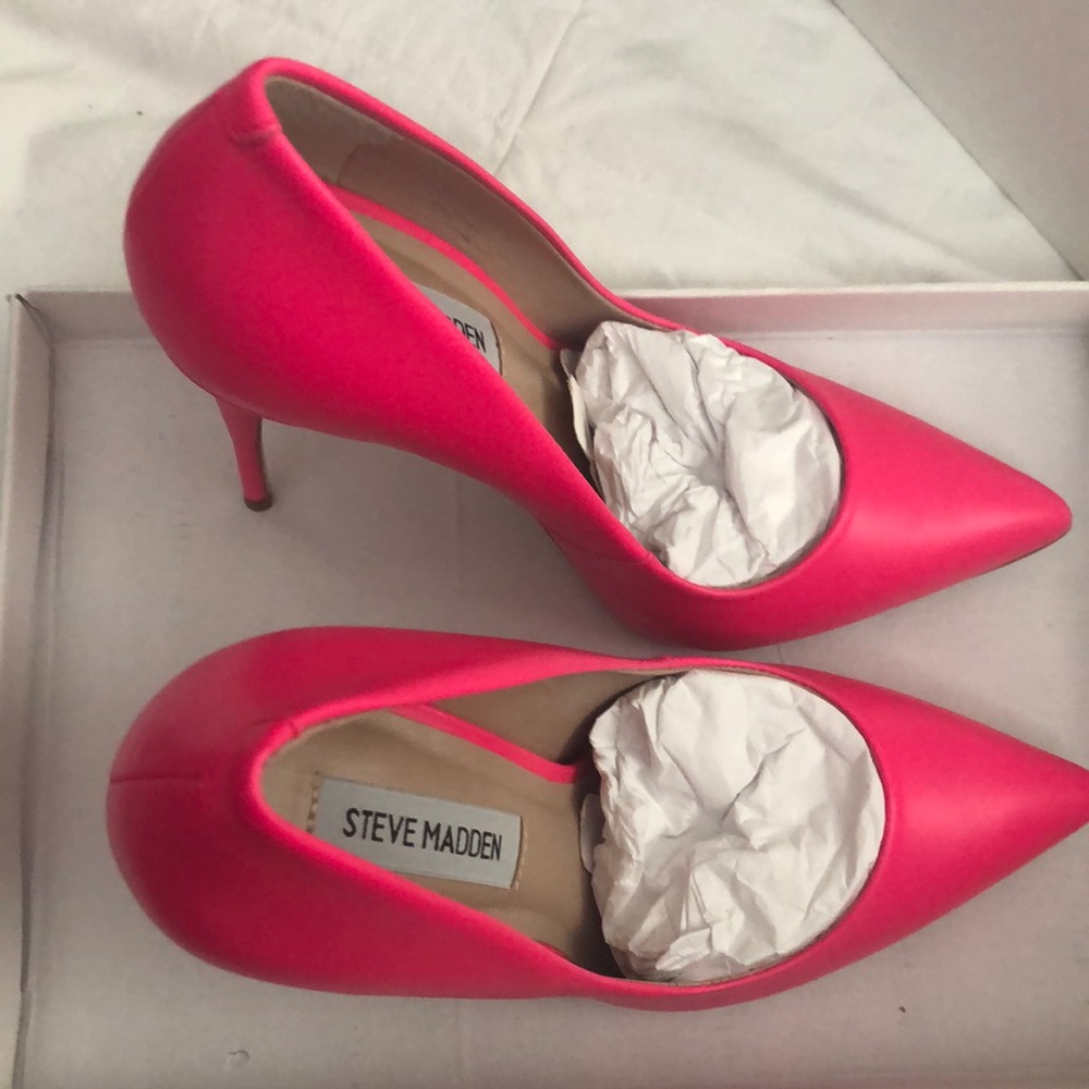 Steve Madden Hot Pink Heels